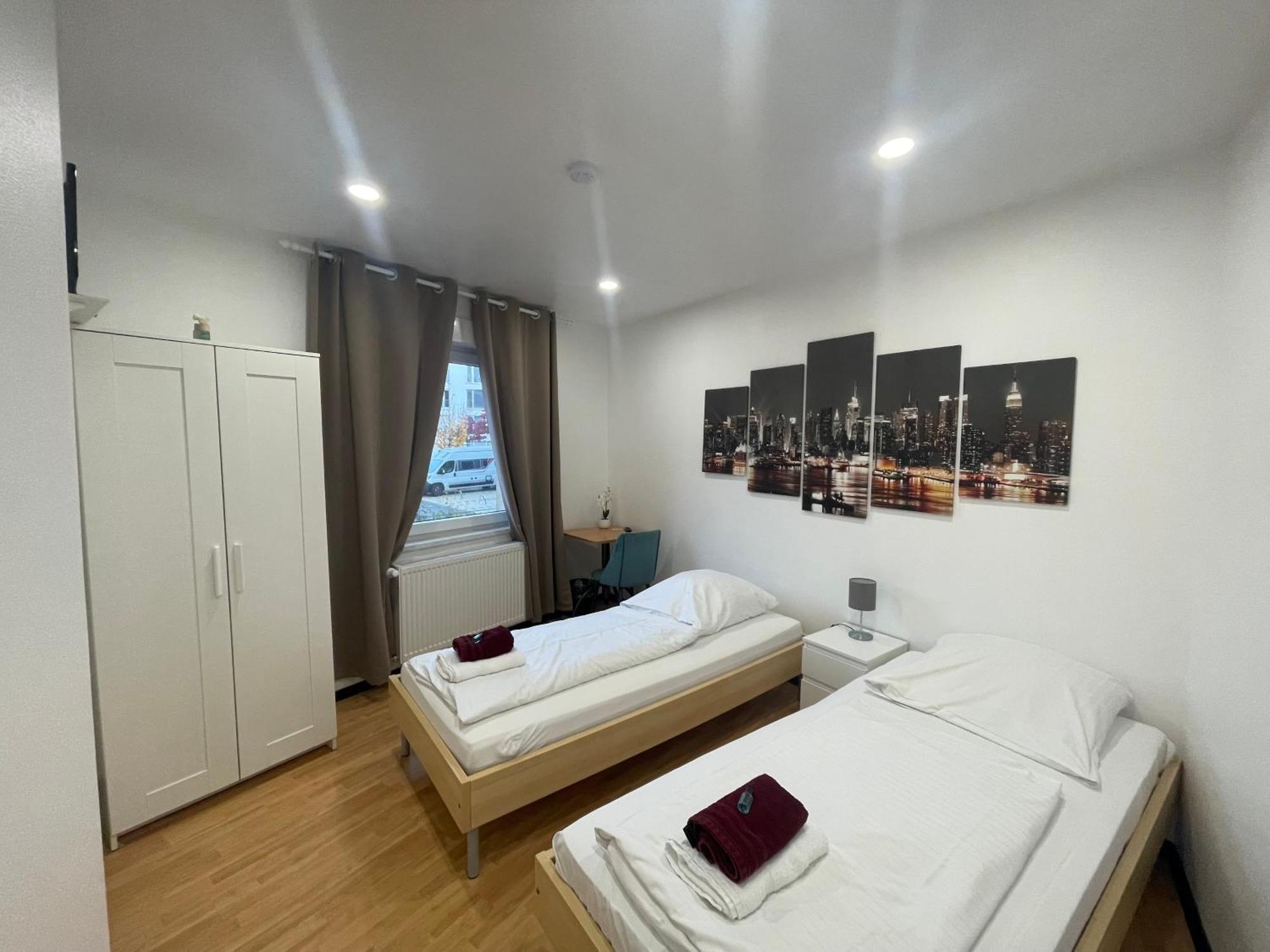 Pension An Der Hessenhalle Гисен Экстерьер фото